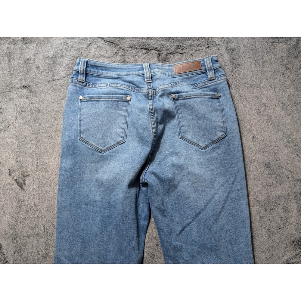 Rock & Roll Denim Button Fly Flare Jeans Women's Size 30 Medium Wash - Picture 11 of 13